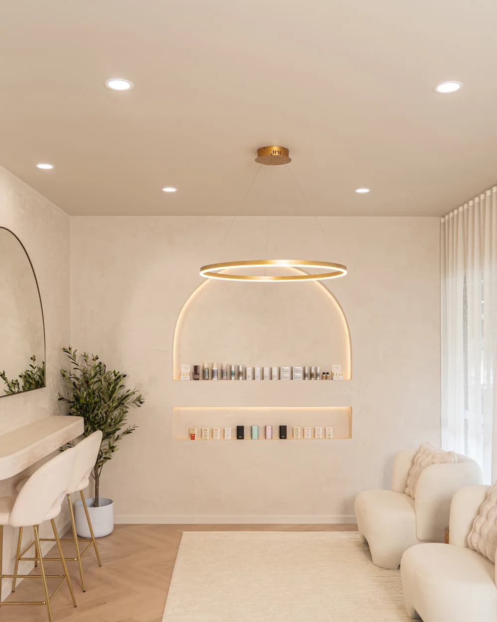 A treatment room at Sculpt Aesthetics